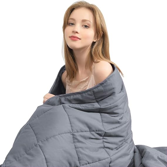 Amazon.com: Ourea Adult Weighted Blankets (20 lbs, 60” x 80”, Queen