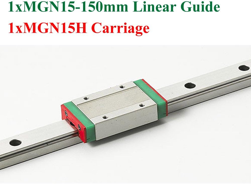 MGN15 MR15 15mm Linear Rail Guide Steel Slide Length 150mm With Mini MGN15H Block Parts For Cnc