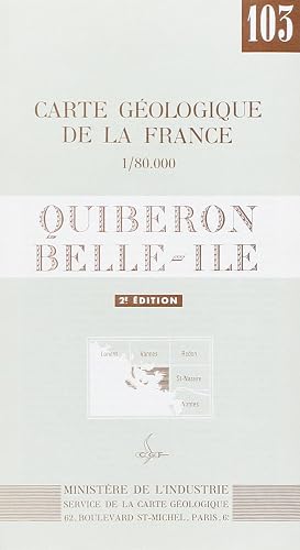 Download Carte géologique : Quiberon - Belle-Île-en-mer PDF