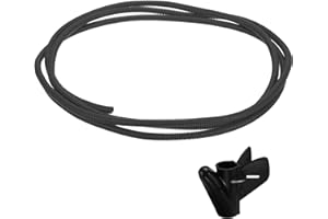 MECCANIXITY Split Wire Loom Tubing 1/4"(6.5mm) ID 10FT(3.0m) with Installation Tool,Heat & Cold Resistant -40F to 257F Plasti