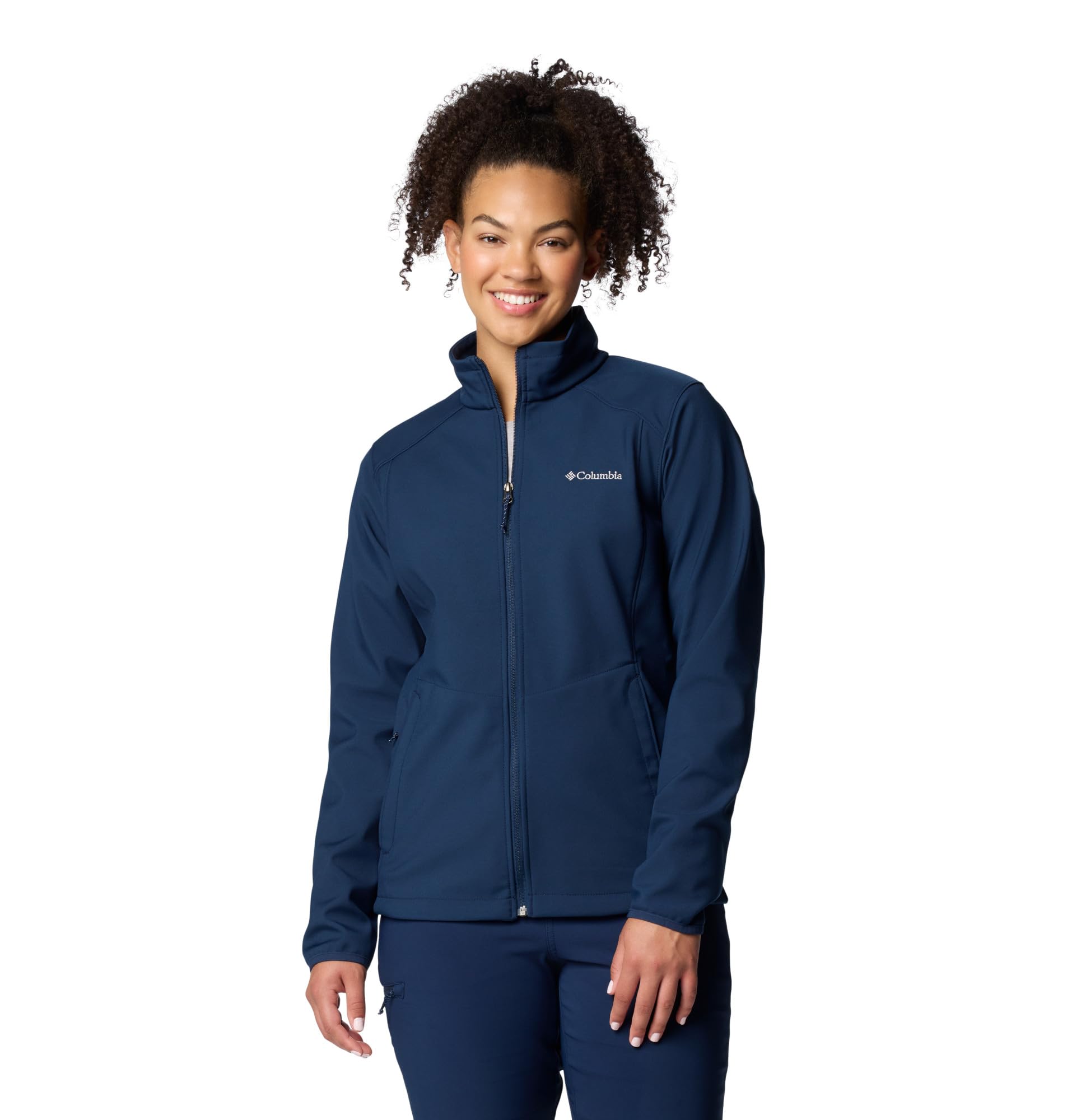 Photo 1 of Columbia Women's Kruser Ridge III Softshell Jacket, Collegiate Navy, Medium