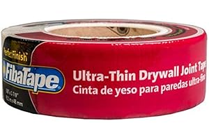 FIBATAPE Saint-Gobain ADFORS FDW8191-U Ultra Thin Drywall Tape, 1-7/8 Inch by 300-Feet, White