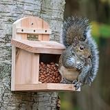 Jacobi Jayne NutBox Squirrel Feeder Cedar UK Quick Release Mount 720ml view 6