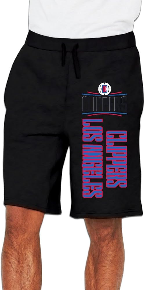 Men's Los Angeles Clippers Logo Cotton Short Jersey Pant