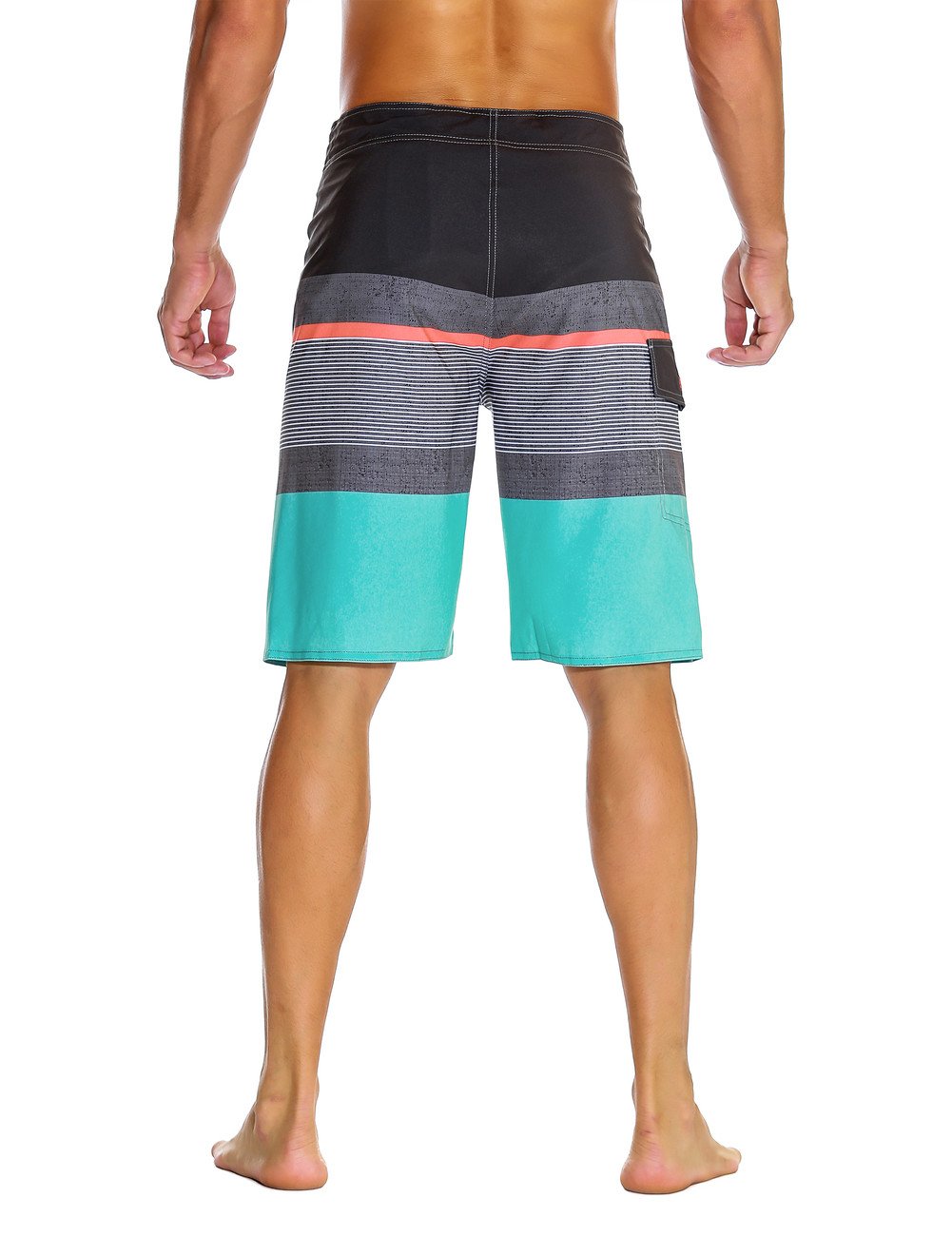 Nonwe Men's Sportwear Quick Dry Board Shorts with Lining ExerciseN