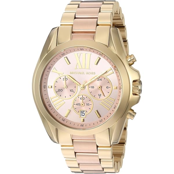 Amazon.com: Michael Kors Women's Brynn Chronograph Rose Gold-Tone