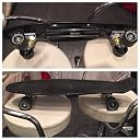 Ridge Retro 27 Skateboard Complet Noir/Transparent – Cruiser 69 Cm X 19 Cm, Style Années 70 Ultra Stable Et Fun !