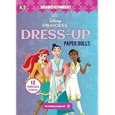 Disney Princess Dress Up Paper Dolls Papercraft Kidscraft