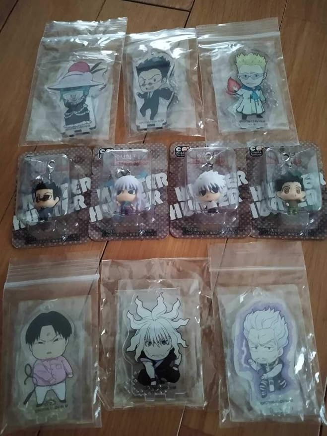 ハンターハンターhunter Hunterちみメガキルアゴンシルバレオリオゲンスルーシルバゼノミルキキキョウレオリオ おもちゃ ホビー Amazon