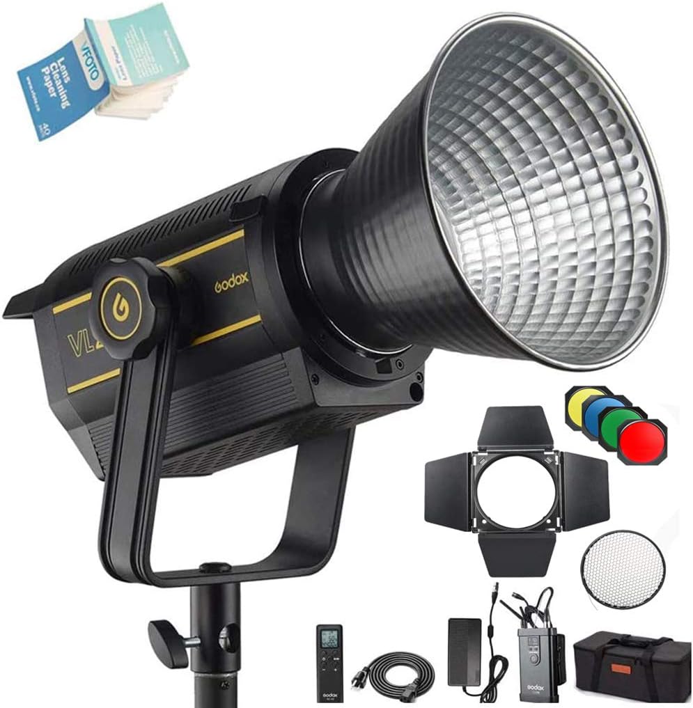 Godox VL150 150w LED Light, 5600Kbalanced CRI 96 TCLI Amazon.co.uk