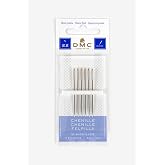 DMC 1768-22 Chenille Hand Needles, 6/pkg, Size 22