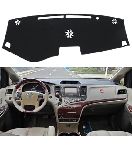 DashMat 2011-14 Toyota Sienna ダッシュマット Amazon.com: SPEEDWOW