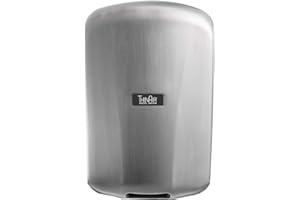 Excel Dryer TA-SB Automatic, Surface-Mounted, ADA-Compliant Conventional Hand Dryer, Brushed Stainless Steel Cover, 110-120V 50/60 Hz
