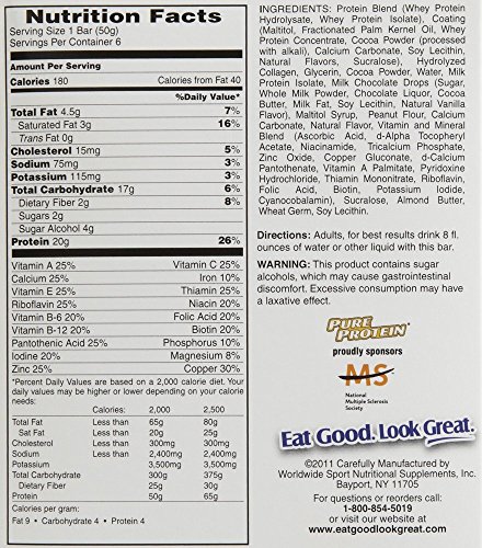 Pure Protein Bars Chocolate Deluxe - Image 2