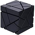 Tollbuy Ghost Speed Cube 3x3 Abnormity Stickerless Magic Puzzle with 2 Sets of Stickers