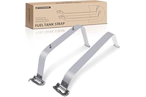 A-Premium Set of 2PCS Fuel Tank Straps Compatible with Toyota Tundra 2007-2020, (W/Off-Road Package), Gray Color, Bolt On, Re