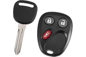 TUCKBOLD Keyless Entry Remote Key Fob for Chevrolet Silverado 2003-2006 315Mhz LHJ011 3 Button Reusable | Uncut Ignition Tran