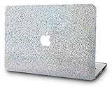 KECC Laptop Case for MacBook Air 13 Inch Plastic Case Hard Shell Cover A1466/A1369 (Silver Gliter)
