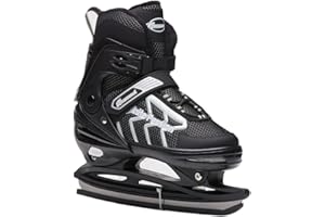 JGMLZK Ice Skates，Boys Hockey Skates,Skates with Adjustable 4 Sizes for Boys Girls Youth Men Women and Beginners