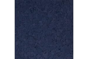 EPOXY FX Epoxy Flakes 1/4" (1 Pound - Solid Colors) - Epoxy Floor Flakes/Garage Floor Flakes for Decorative Floors and Crafts (9969 Navy - Solid)