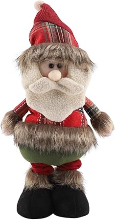 Regali Natale Carini.Bambole Di Natale Retrattili Ornamenti Carini Babbo Natale Renna Pupazzo Di Neve Peluche Home Festival Decorazione Regali Per Bambini Santa Claus Amazon It Casa E Cucina