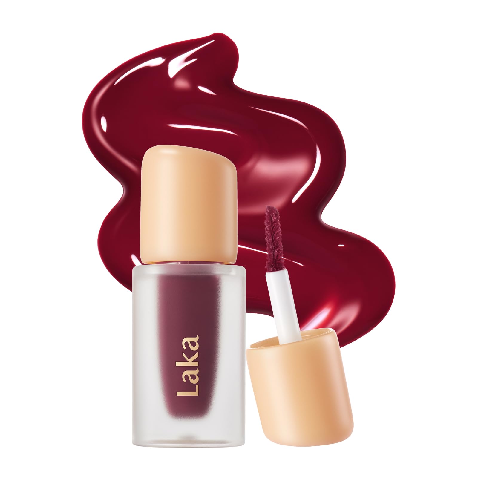 Laka Fruity Glam Lip Tint Mini, Glowing Lip Stain