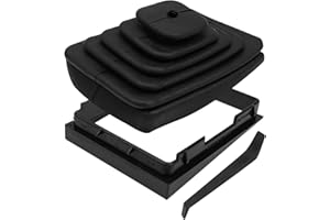 ULZOZN Shifter Boot and Retainer Bezel Fit for Jeep Wrangler TJ 1997 1998 1999 2000 2001 2002 2003 2004 Replace 53000056 52078558