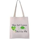 VAMSII Chi Eta Phi Sorority Paraphernalia Gifts This Girl Loves Chi Eta Phi Travel Makeup Bag XHO Nursing Pouch
