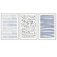 3 Piece Framed Canvas Wall Art Colorful Painting Canvas Prints Home Artwork Decoration for Living Room,Bedroom - 16