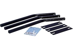 American Hunter Leg Adapter Kit Durable Stable Versatile Coated Steel Square Leg Adapter Set of 3 for 350 LB Tripod Game Feeder Bolts & Plate Included