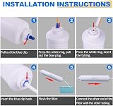 GOLDEN ICEPURE Refrigerator Water Filter for Samsung LG 4 Pack view 2