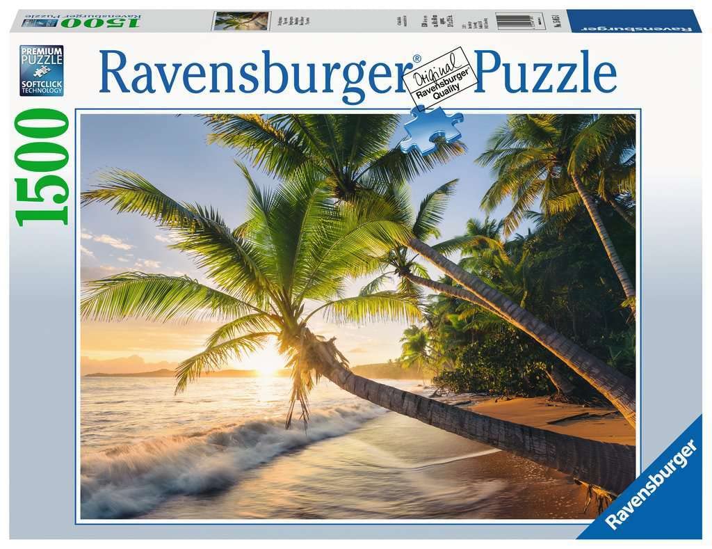 Ravensburger Puzzle 15015 - Beach Secret - 1500 Pieces Puzzle for Adults and Children from 14 Years - Puzzle with Beach Motif