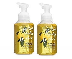 Bath and Body Works 2 Pack Kitchen Lemon Gentle Foaming Hand Soap 8.75 Oz.