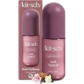 Kitsch Hair Perfume for Women &ndash; Hair Spray &amp; Body Mist &ndash; Soft Santal, 50mL | Clean, Deodorizing &amp; Patented Odor-Eliminating Technology &ndash; Freshen Hair, Body &amp; Pillows &ndash; Made in USA
