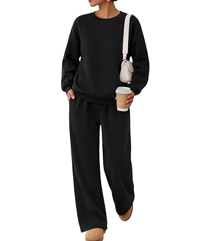 Amazon.com: Trendy Queen Womens 2 Piece Sweat Sets Fall Sweatsuit