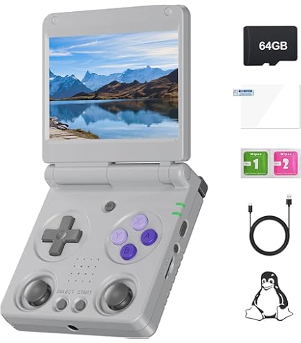 Amazon.com: RG34XXSP Game Console Clamshell Retro Portable