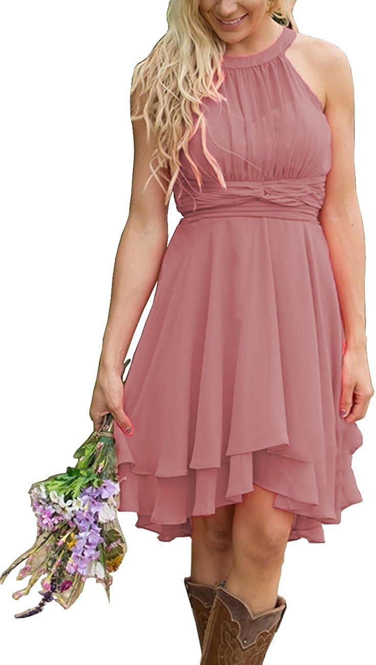rose bridesmaid dresses