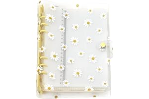 A6 A5 6-Holes Colorful PVC Cover Personal Organizer with Snap Button Closure File Folder for Loose Leaf Sheet Notebook (A5 co