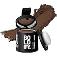 BOLDIFY Hairline Powder - Root Touch Up & Hair Loss Cover Up, Instant Gray Coverage 48-Hour Stain-Proof Hair Color Powder for Women & Men, Hair Fibers and Hair Topper Alternative (Light Brown)