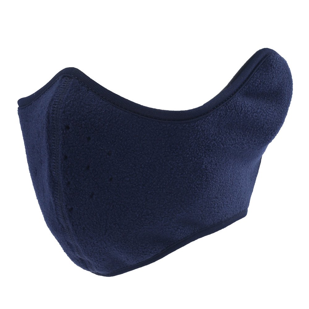 WildGuarder Reversible unisex Fleece mascara de media cara oreja calidez casco con