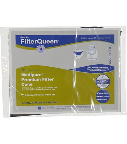 Filter Queen Princess - Cable de manguera eléctrica, extremos macho/hembra, 19 pulgadas, color gris