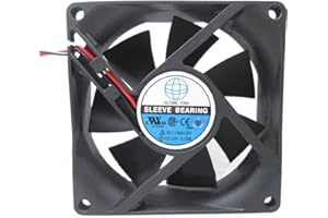 JONATHAN HOLMES For Globe S01138812H Fan 12V 0.23A 8CM 8025 2-Wire Cooling Fan