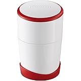 Leifheit Comfortline Gourmet Garlic Slicer | Finely Cut and Slice Vegetables,white/red