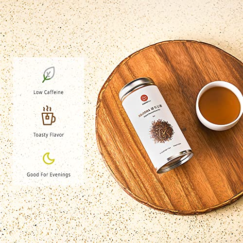 Senbird Organic Hojicha Japanese Roasted Green Tea From Shizuoka