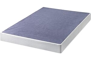 ZINUS 7 Inch California King Metal Smart Box Spring with Quick Assembly, Mattress Foundation, Strong Metal Frame, Easy Assembly