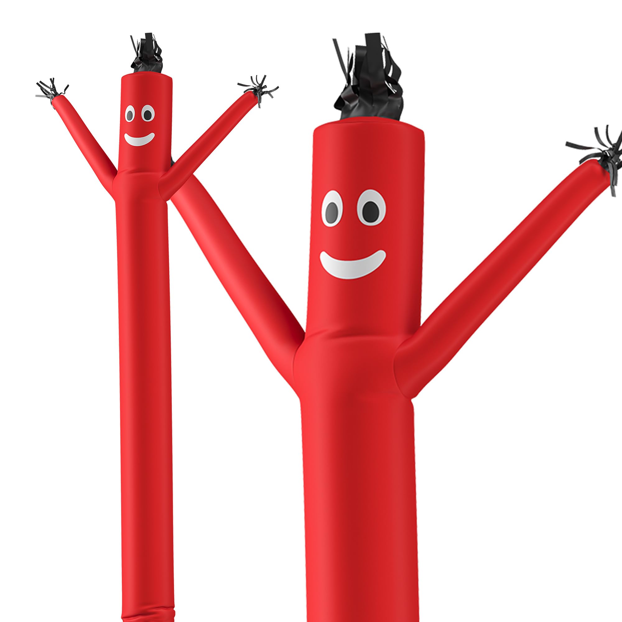 Photo 1 of LookOurWay Air Dancers Inflatable Tube Man Attachment - 20 Feet Tall Wacky Waving Inflatable Dancing Tube Guy for Business Promotion - Blower Not Included - Red