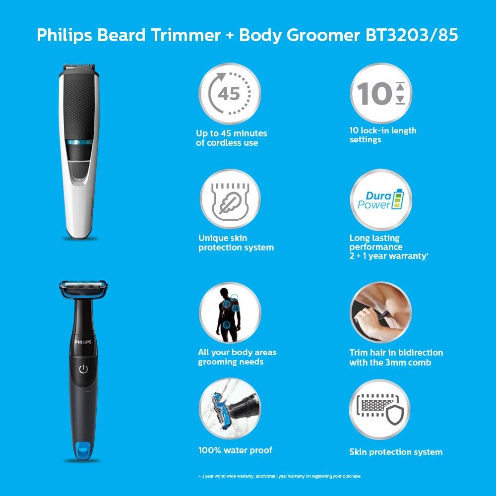 philips cordless grooming kit