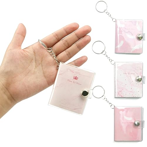 ZYWJUGE Small Pocket Notebook Journal, Mini Notebook Keychain (4 - Main Image