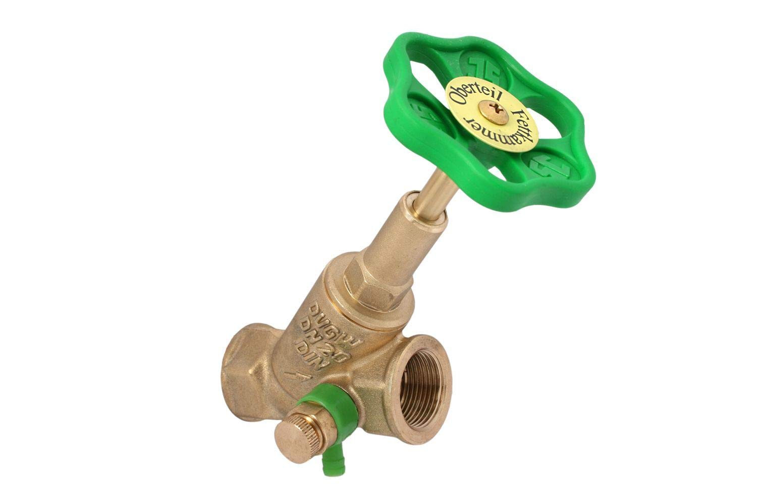 Schlösser Free Valve/Inclined seat DN15 1/2" with Waste