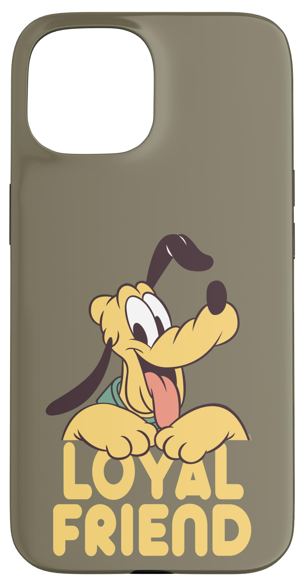 Disney Pluto Mickey Mouse’s Dog Pal Loyal Friend Case for iPhone 15